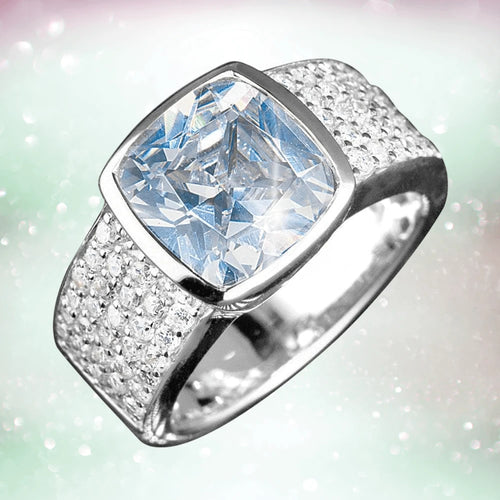 Daniel Steiger Embassy Silver Ring (White)