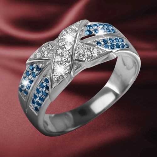 Daniel Steiger Embrace Rhodium Ring