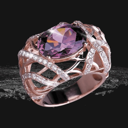 Daniel Steiger Entwined Rose Gold Ring
