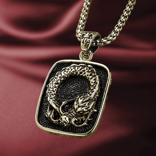 Daniel Steiger Dragons Lair Gold Pendant