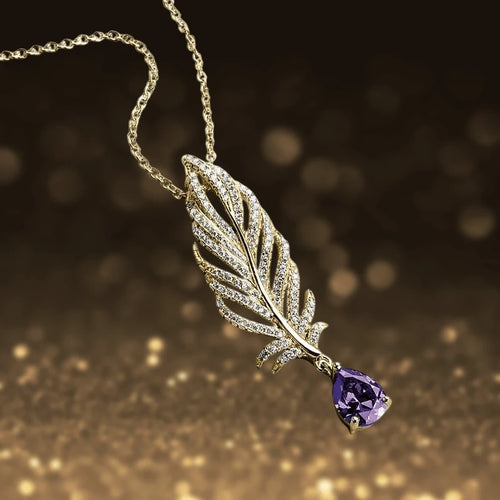 Daniel Steiger Orelia Amethyst Pendant