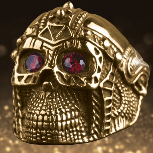 Daniel Steiger Face Of A Warrior Ring