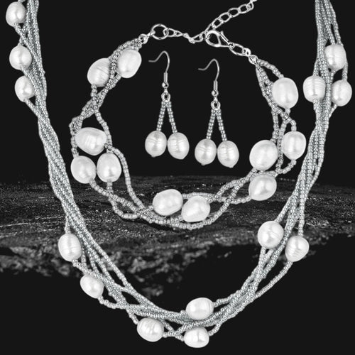 Daniel Steiger Dove Silver Pearl Collection