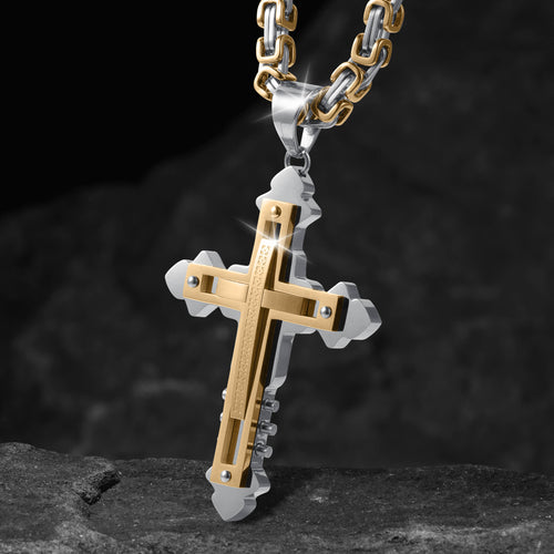 Daniel Steiger Goliath Cross Pendant