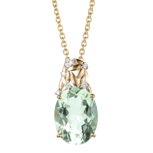 Daniel Steiger Eden Green Amethyst Pendant