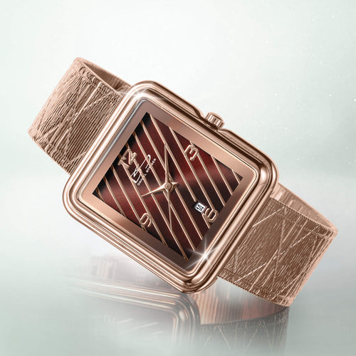 Daniel Steiger Parisian Mesh Rose Gold Ladies Watch