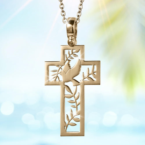 Daniel Steiger Peace Cross Pendant