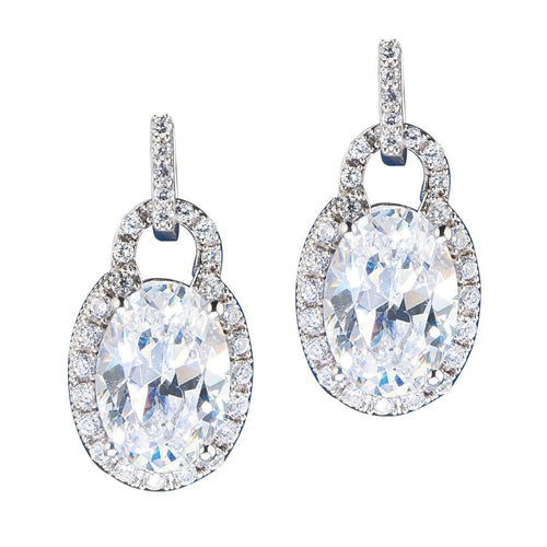 Daniel Steiger Oval Padlock Earrings