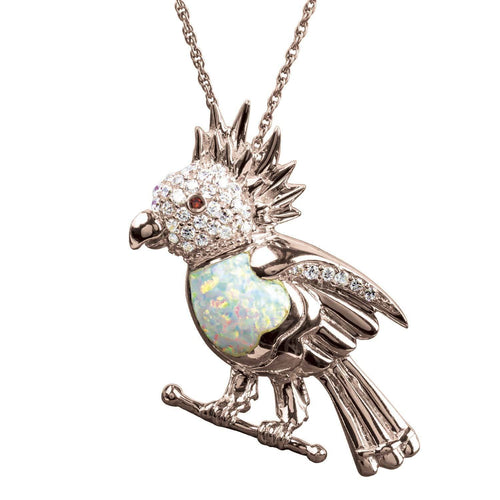 Daniel Steiger Birdsong Rose Gold Pendant