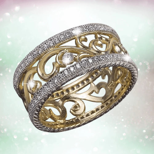 Daniel Steiger Rococo Garland Ring