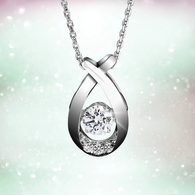 Daniel Steiger 'Dancing' Jewelry Platinum Pendant