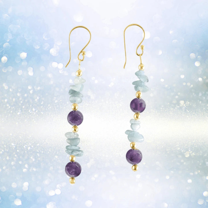 Daniel Steiger Vela Aquamarine Amethyst