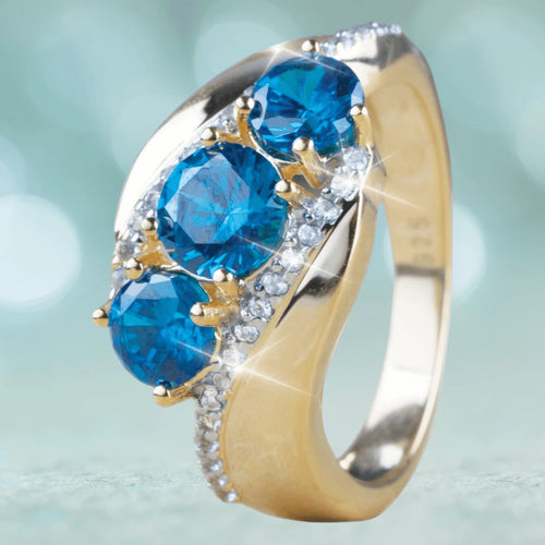 Daniel Steiger Mediterranean Sea Blue Ring