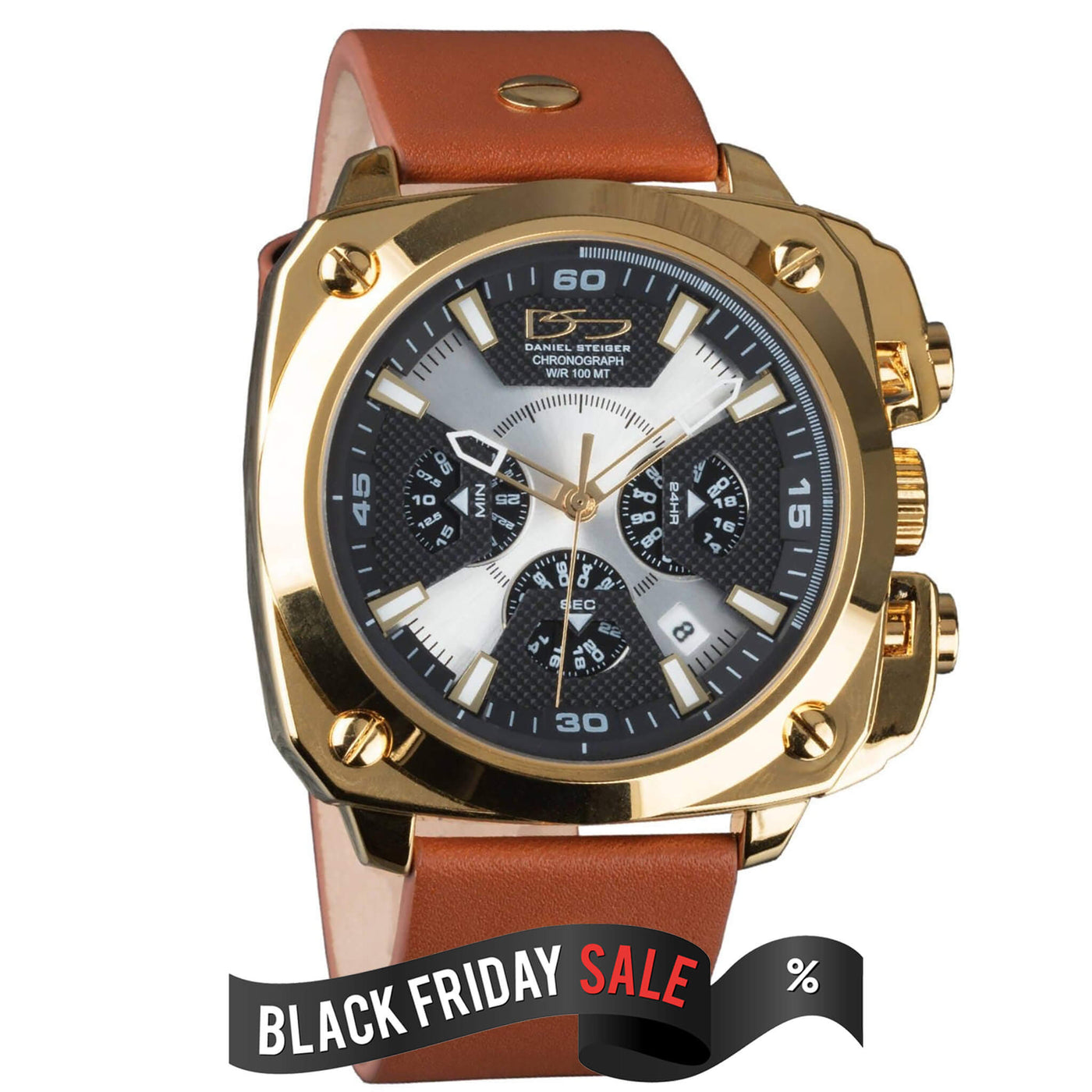 Falcon Chronograph Gold Watch