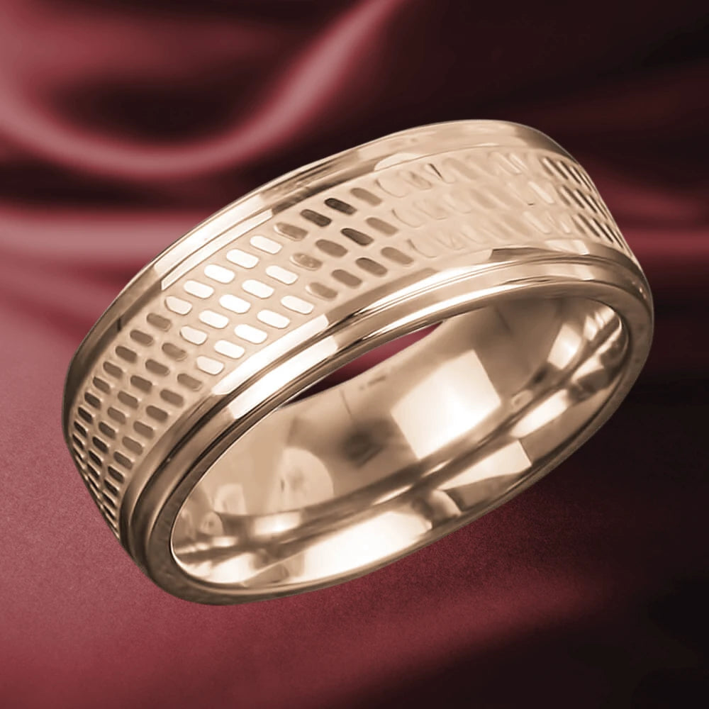 Daniel Steiger Columbus Magnetic Rose Gold Ring