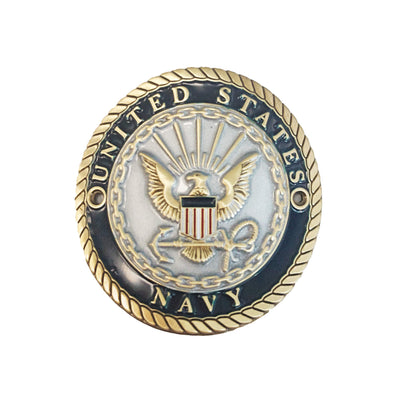 Navy Veterans Walking Cane with detailed United States Navy emblem featuring an eagle shield and anchor design Up To 75% Off Retail