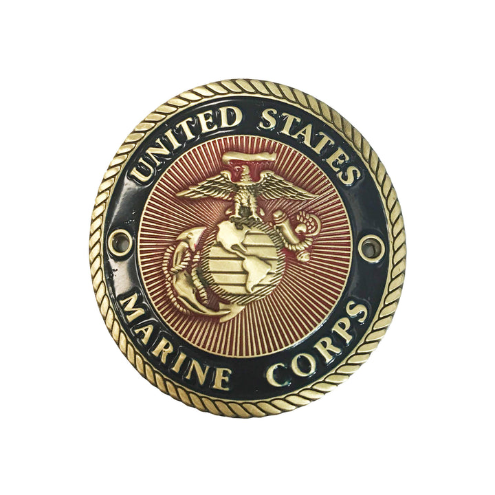 Marines Veterans Walking Cane featuring a detailed United States Marine Corps emblem medallion with eagle globe and anchor Up To 75% Off Retail