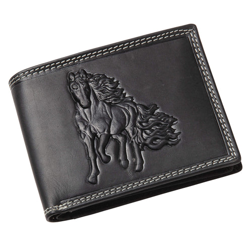 Daniel Steiger Stallion Animal Spirit Leather Wallet
