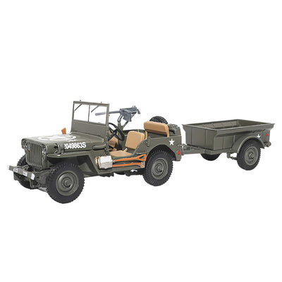 Daniel Steiger 1/4-Ton Willys Jeep With Trailer