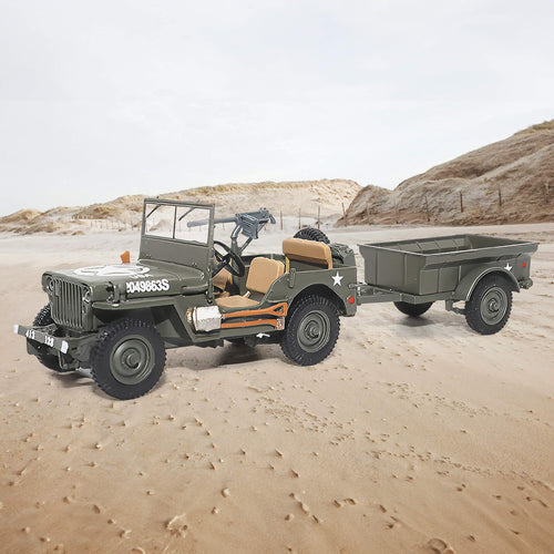 Daniel Steiger 1/4-Ton Willys Jeep With Trailer