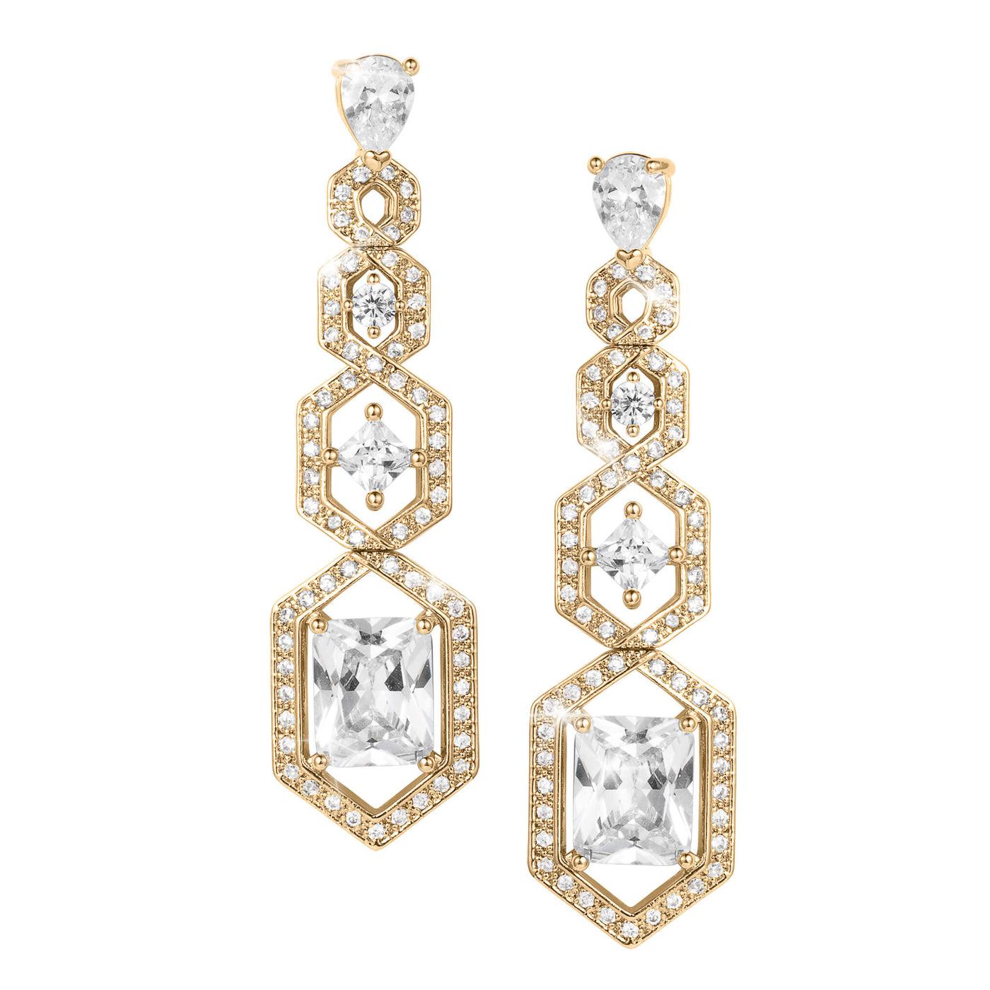 Daniel Steiger Lustrous Lace Earrings