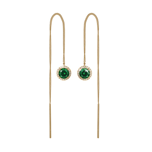 Daniel Steiger Whispering Willow Threader Earrings