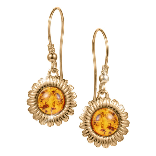 Daniel Steiger Amber Sunburst Earrings