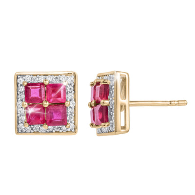 Rouge Lumiere Ruby Earring