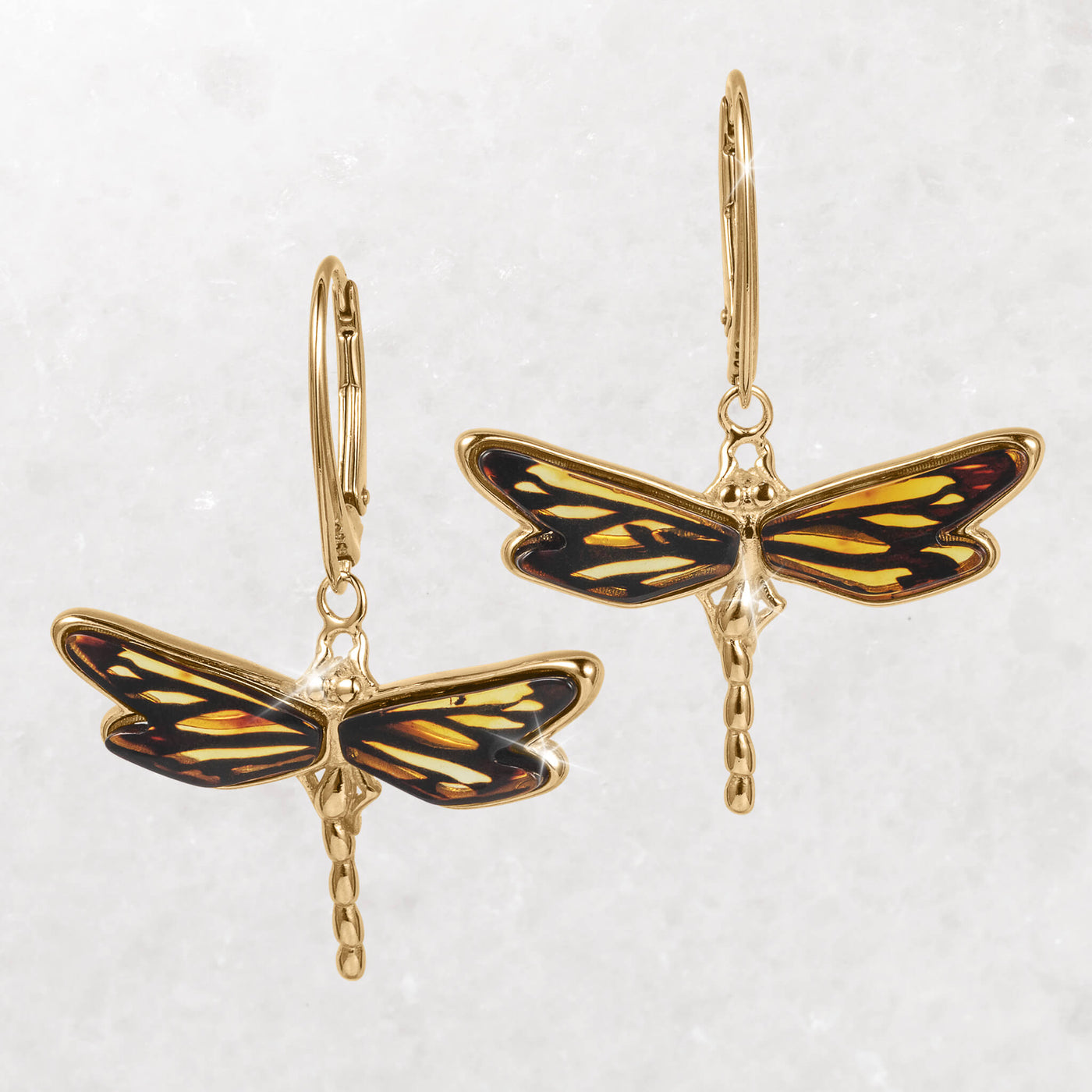 Daniel Steiger Amber Wings Earrings