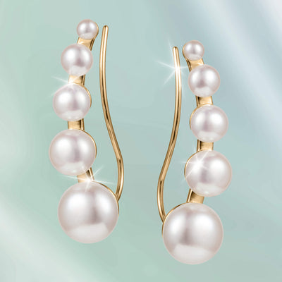 Daniel Steiger Pearl Whisper Earrings