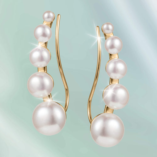 Daniel Steiger Pearl Whisper Earrings