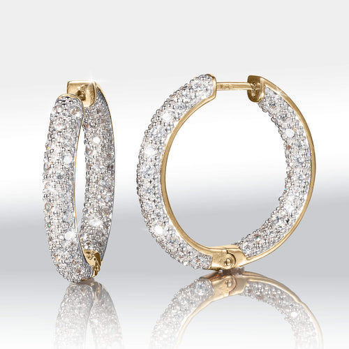 Daniel Steiger Twilight Allure Hoop Earrings