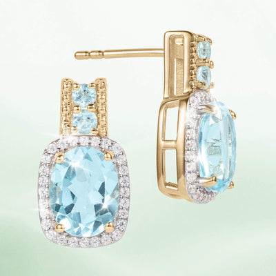 Daniel Steiger Golden Serenity Blue Topaz Collection