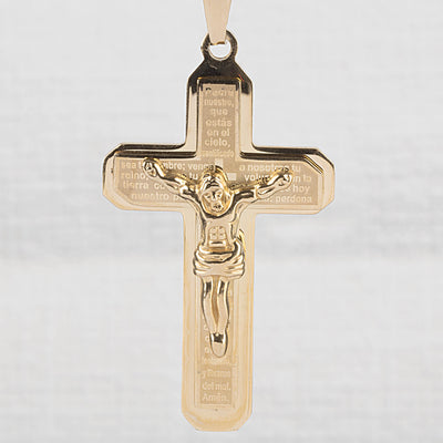 Daniel Steiger Lords Prayer Crucifix