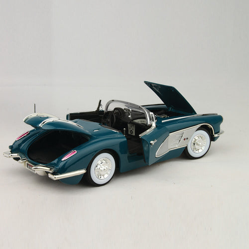Daniel Steiger 1958 Turquoise Corvette