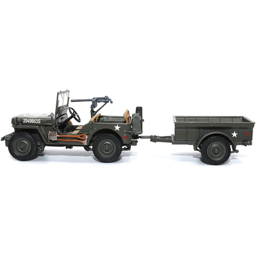 Daniel Steiger 1/4-Ton Willys Jeep With Trailer