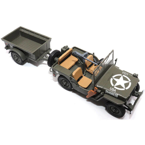 Daniel Steiger 1/4-Ton Willys Jeep With Trailer