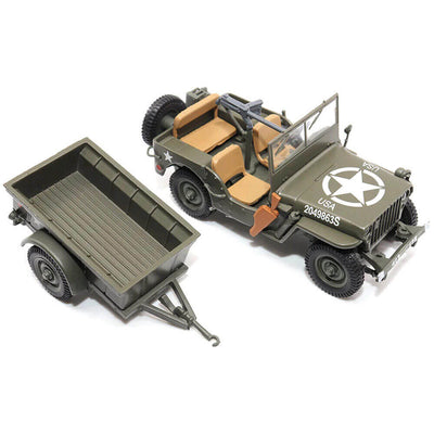 Daniel Steiger 1/4-Ton Willys Jeep With Trailer