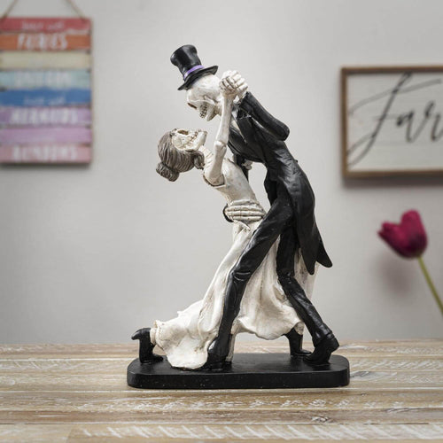 Dancing Skeletons Statue