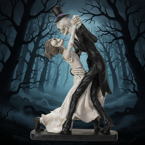 Dancing Skeletons Statue