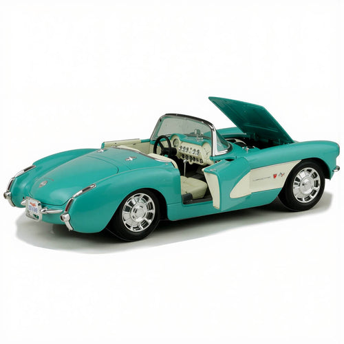 Daniel Steiger 1957 Chevrolet Corvette - Turquoise