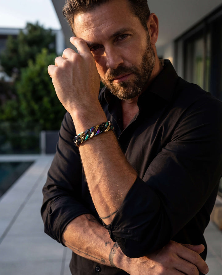 Daniel Steiger Chromatic Curb Bracelet