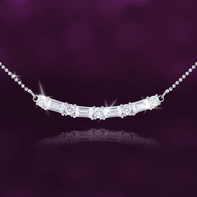 Starlight Crescent Necklace