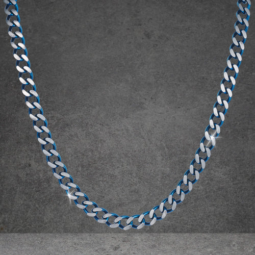 Daniel Steiger Indigo Steel Necklace