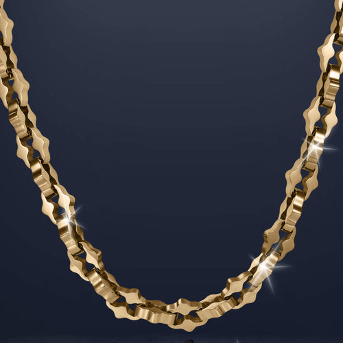 Daniel Steiger Golden Symmetry Necklace