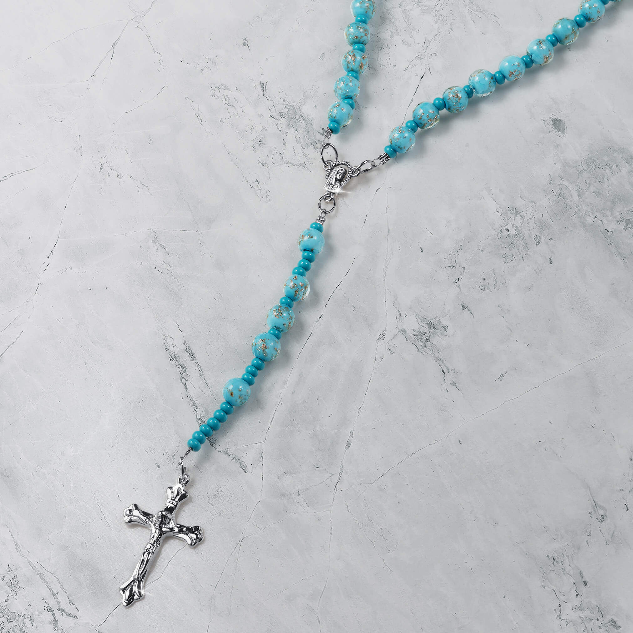 Heavenly Murano Rosary