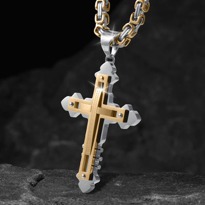Daniel Steiger Goliath Cross Pendant