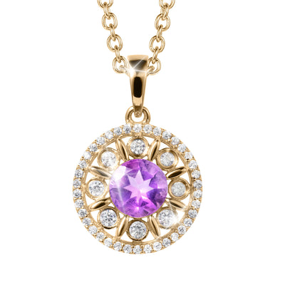 Daniel Steiger Amethyst Fields Pendant