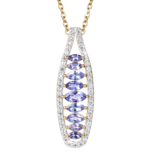 Daniel Steiger Twilight Tanzanite Pendant