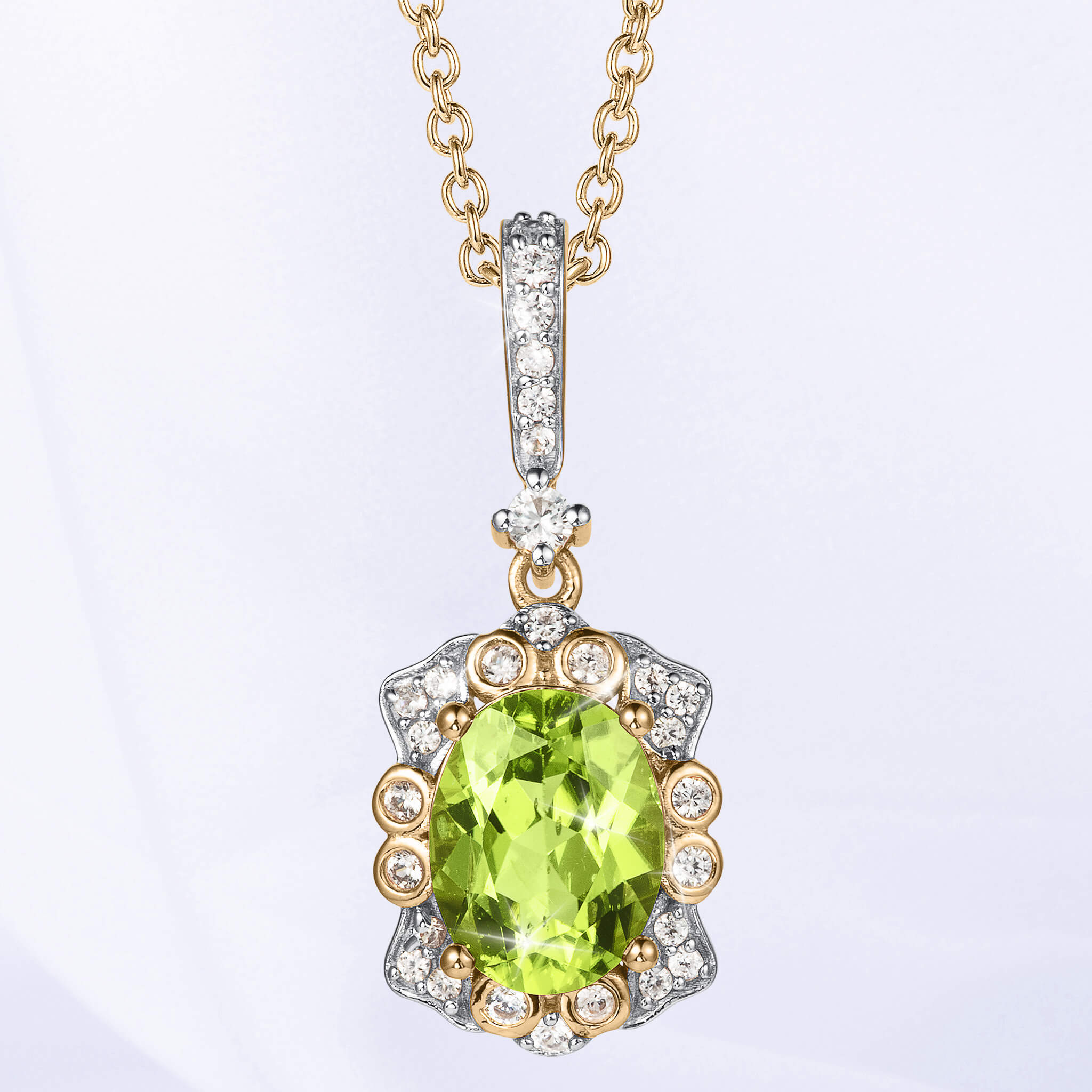 Daniel Steiger Lumina Peridot Pendant